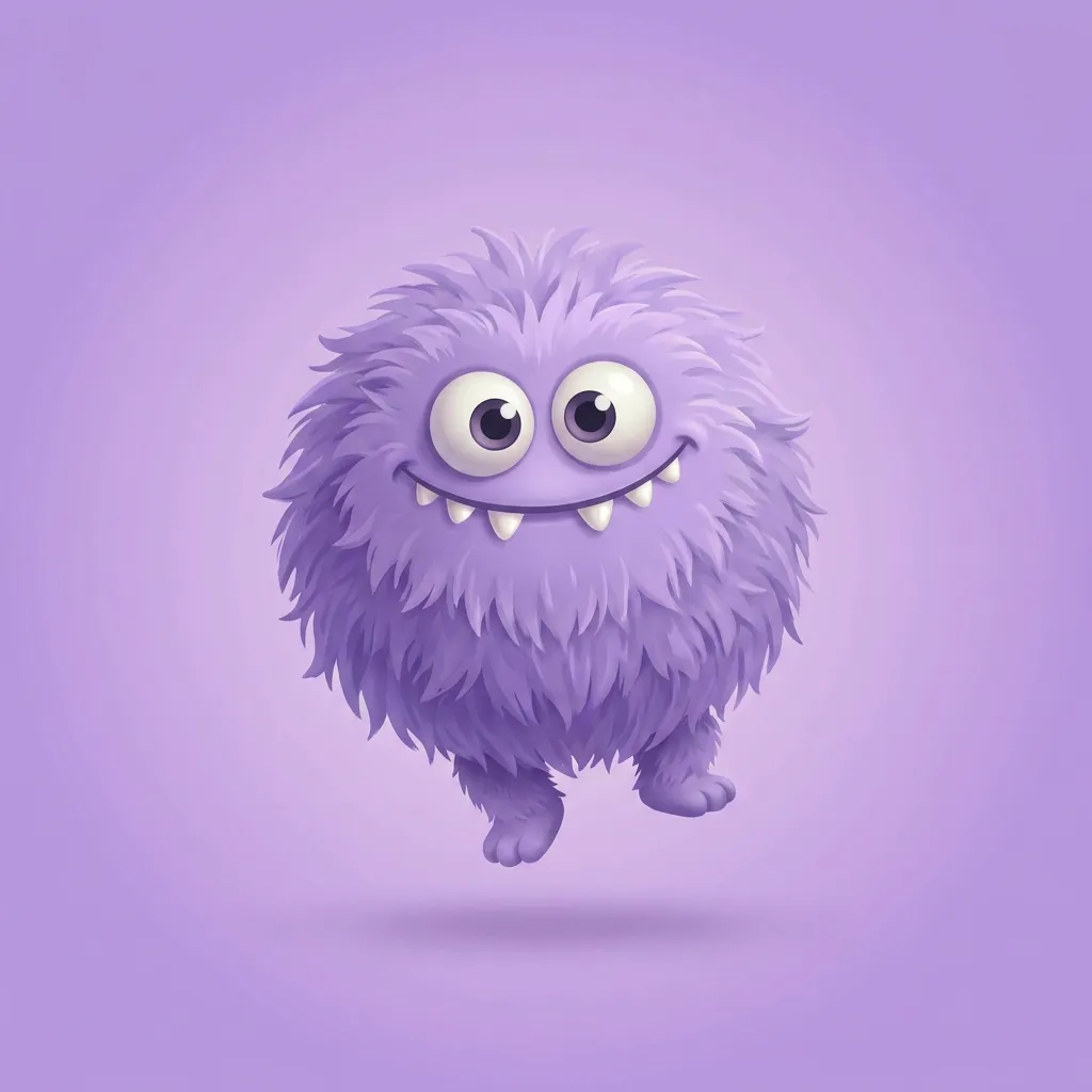 O unicórnio da Agnes: 'It's so fluffy!'